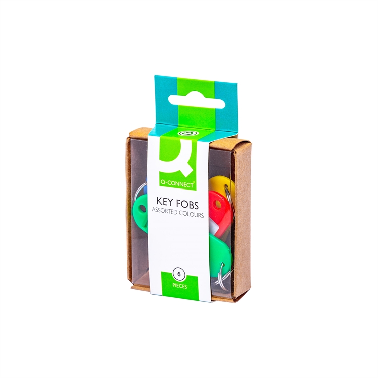 Avaimenperä Q-Connect värilajitelma/6 - 2