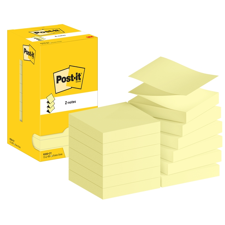 Viestilappu Post-it Z-notes 76x76mm /12 - 2