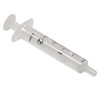 RUISKU 2ML LUER 2-OSAINEN STERIILI /100