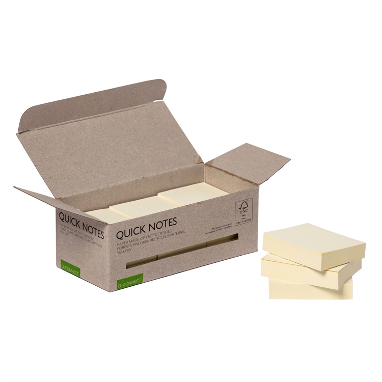 Viestilappu Q-Connect Eko 38x51mm kel/12 - 2