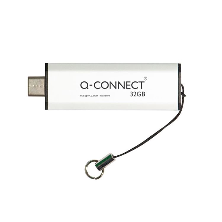 Muistitikku Q-Connect USB-C 3.2 32GB
