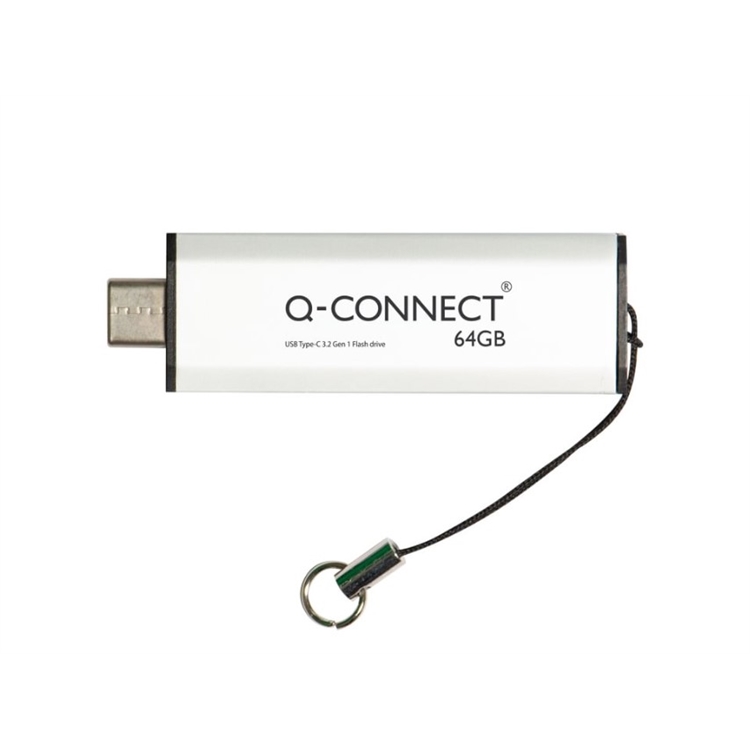 Muistitikku Q-Connect USB-C 3.2 128GB