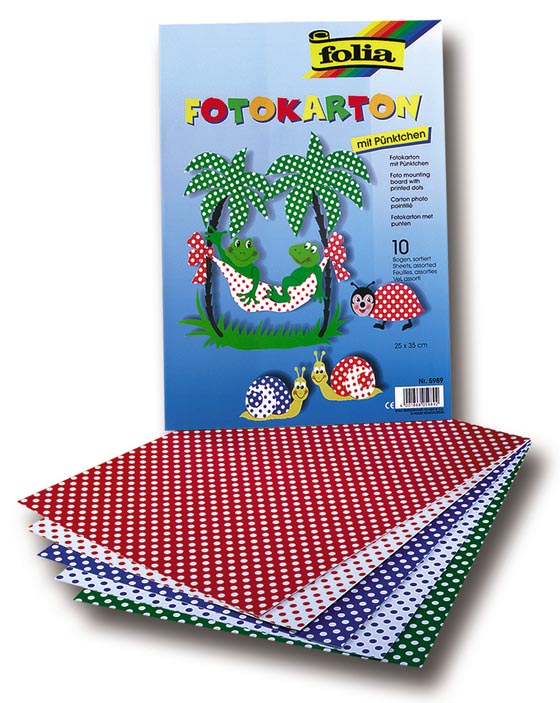 KUVIOKARTONKI 25X35CM PALLO VÄRILAJ. /10