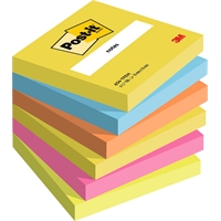 Viestilap Post-it Energetic 654 76x76/6 - 2
