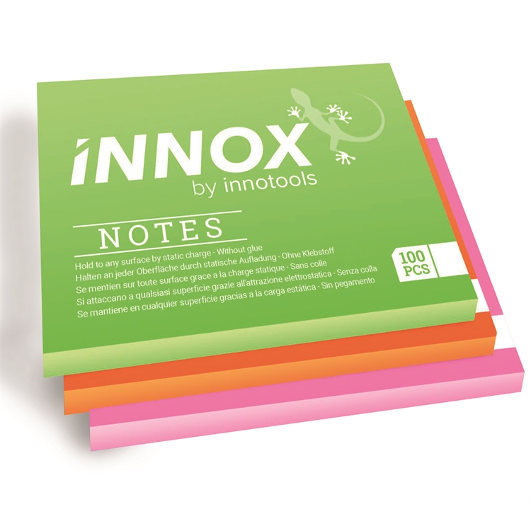 Viestilappu Innox Notes 10x10 cm 3 värin