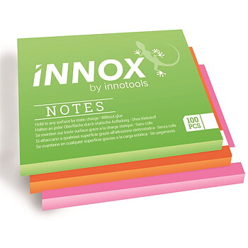 Viestilappu Innox Notes 10x10 cm 3 värin