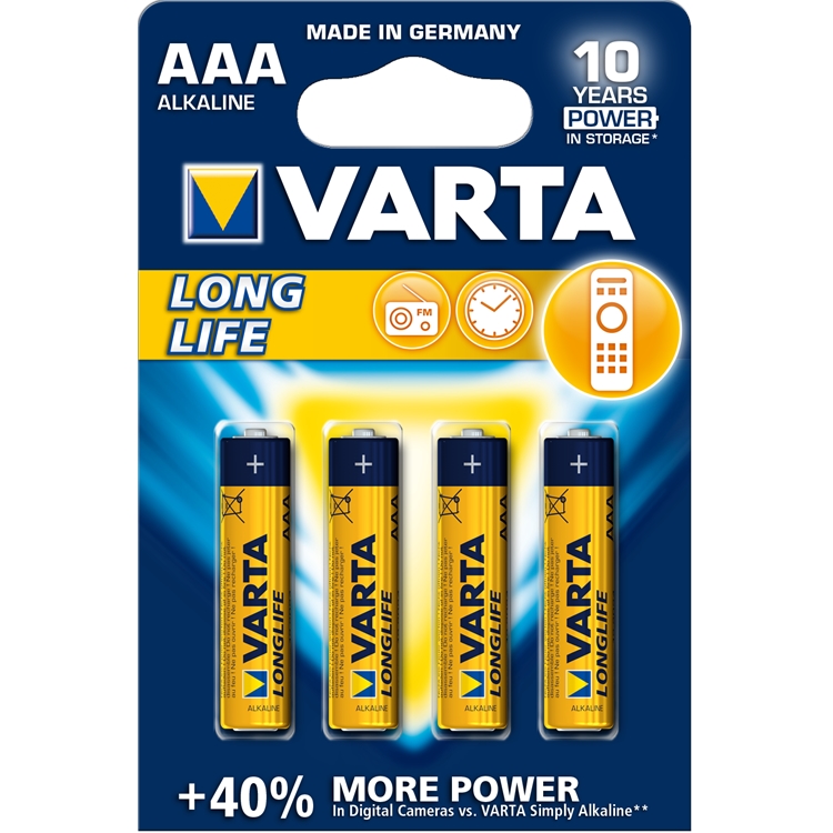 Paristo Varta Longlife AAA LR03/4