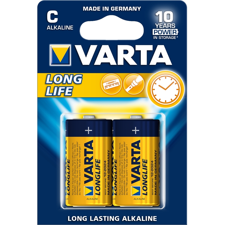 Paristo Varta Longlife C LR14/2