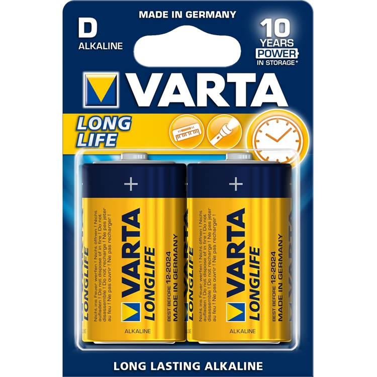 Paristo Varta Longlife D LR20/2