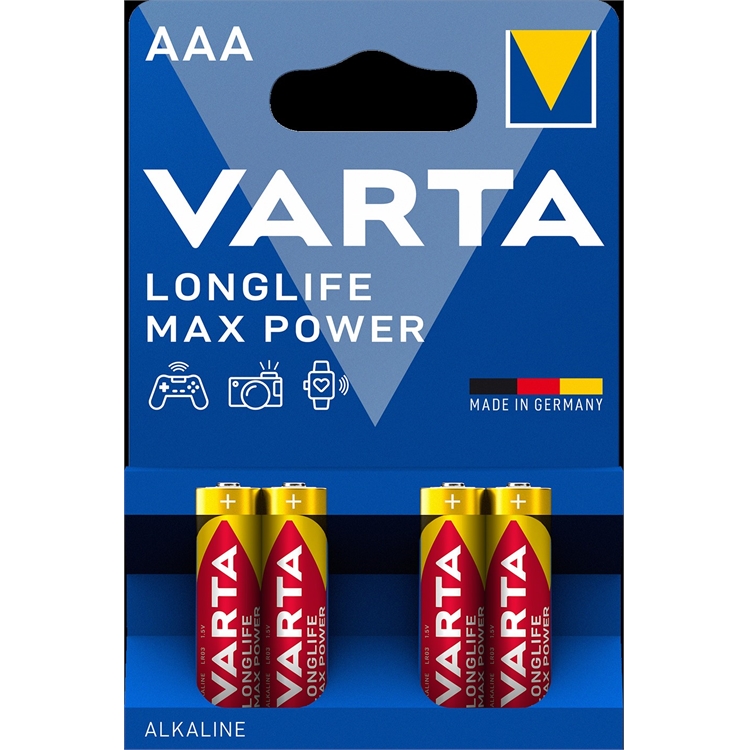 Paristo Varta Longlife Max Power AAA/4 - 2