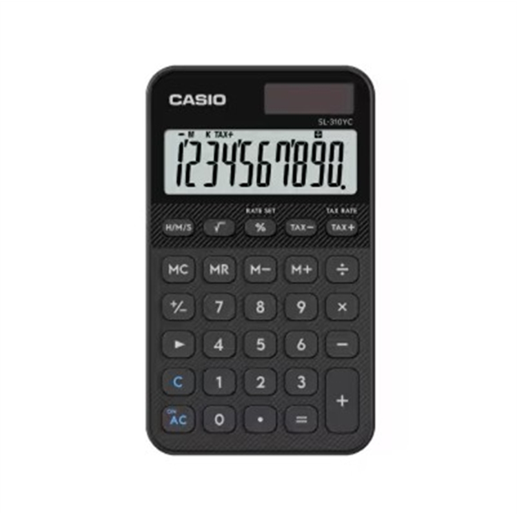 Taskulaskin Casio SL-310YC musta