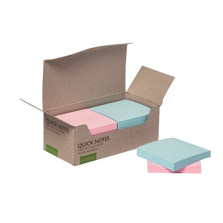 Viestilappu Q-Connect Eko 76x76mm pas/12