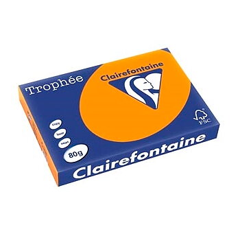 Kopiopaperi Trophée oranssi A3 80g/500
