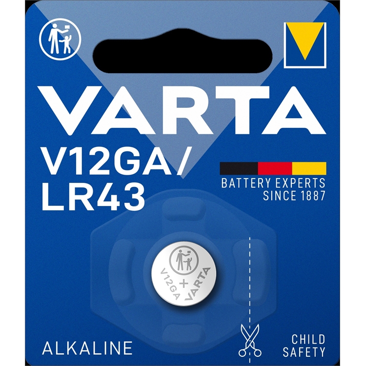 Paristo Varta Electronics V12GA LR43 - 2