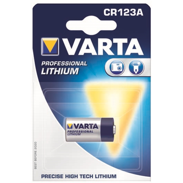 Paristo Varta Photo Lithium CR123A