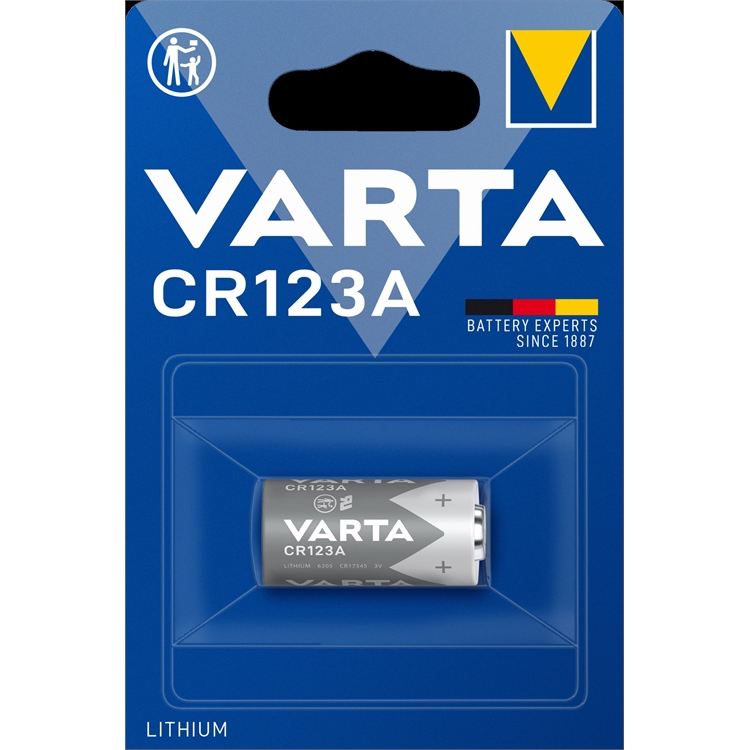 Paristo Varta Photo Lithium CR123A - 2