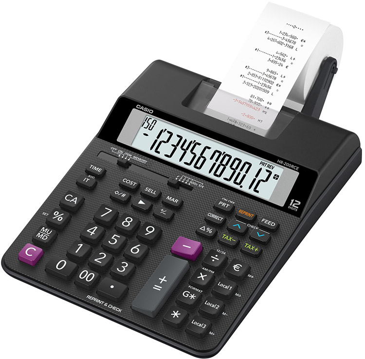 CASIO HR-200RCE NAUHALASKIN
