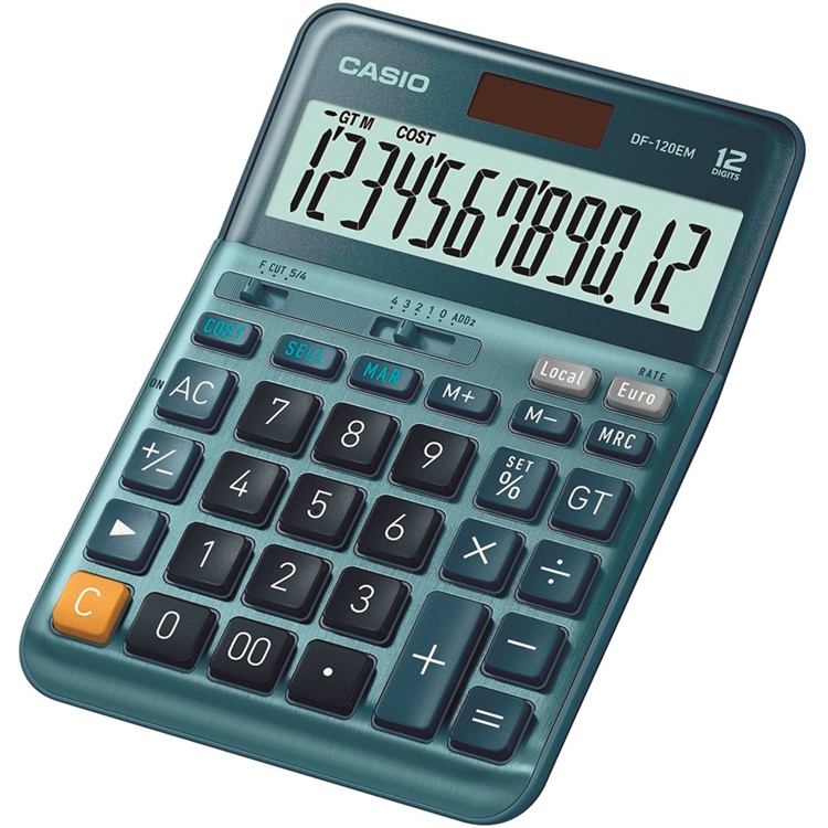 Pöytälaskin Casio DF-120EM - 2