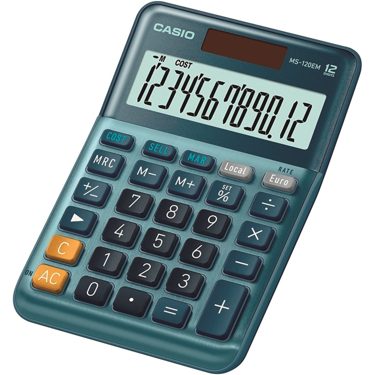 Pöytälaskin Casio MS-120EM - 2