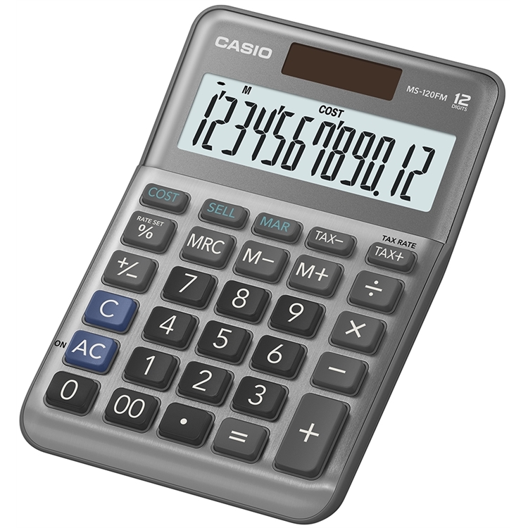 Pöytälaskin Casio MS-120FM