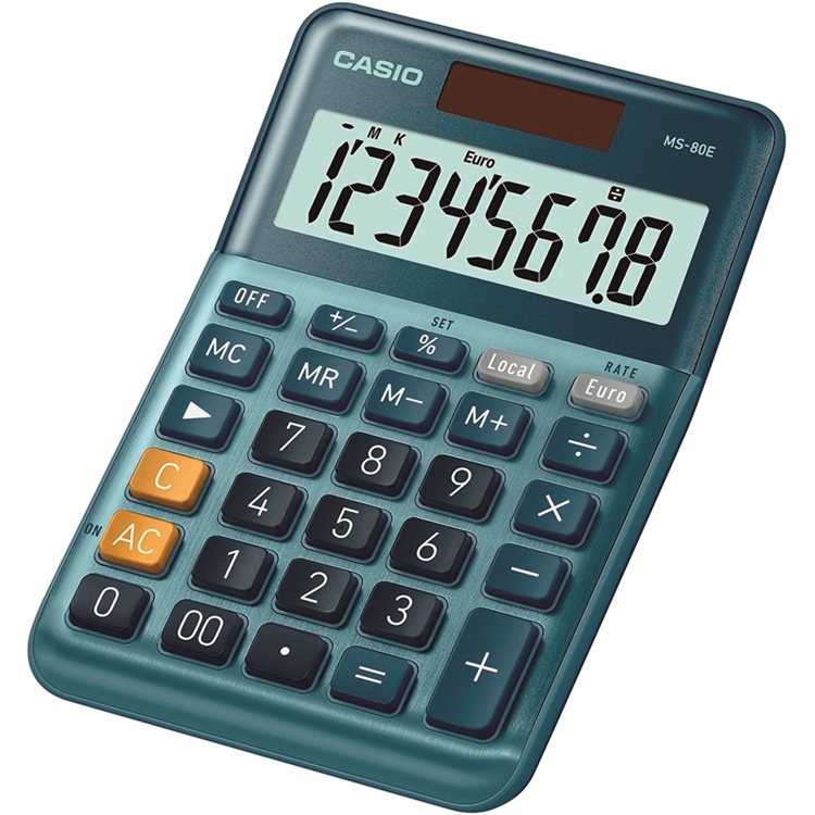 Pöytälaskin Casio MS-80E - 2