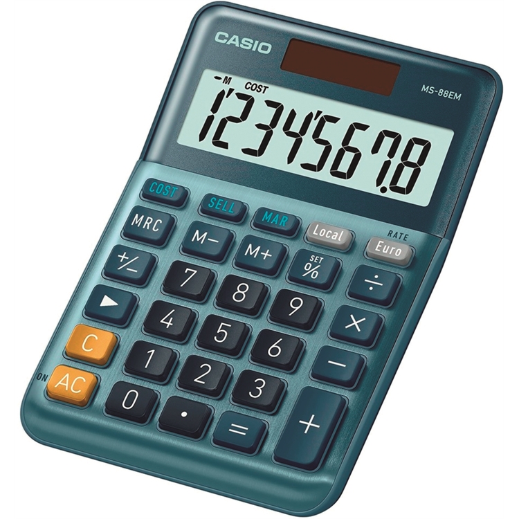 Pöytälaskin Casio MS-88EM - 2