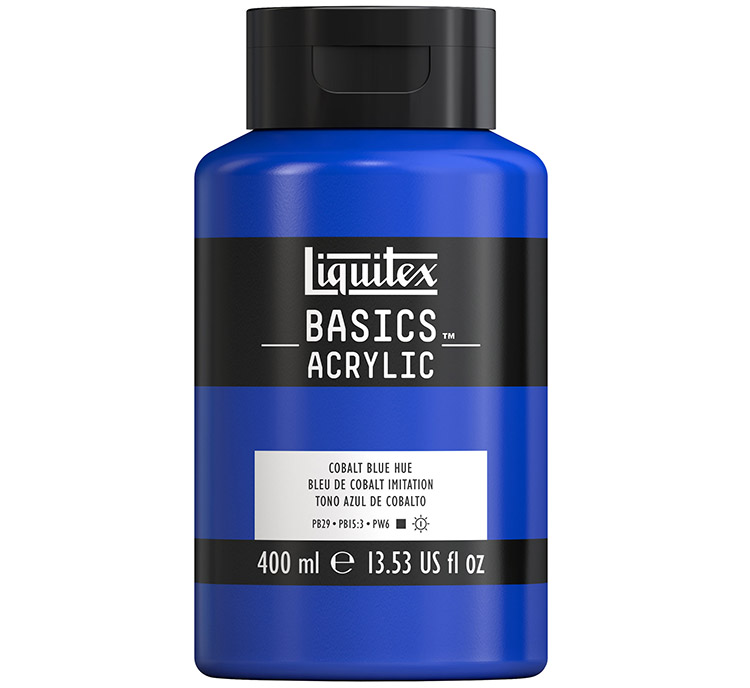 LX AKRYYLIVÄRI 400ML KOBOLTINSININEN