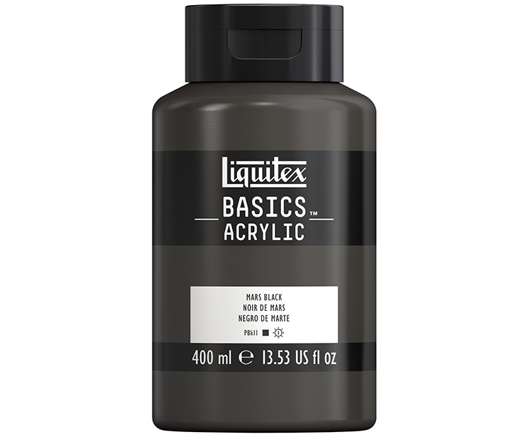 LX AKRYYLIVÄRI 400ML MARSIN MUSTA
