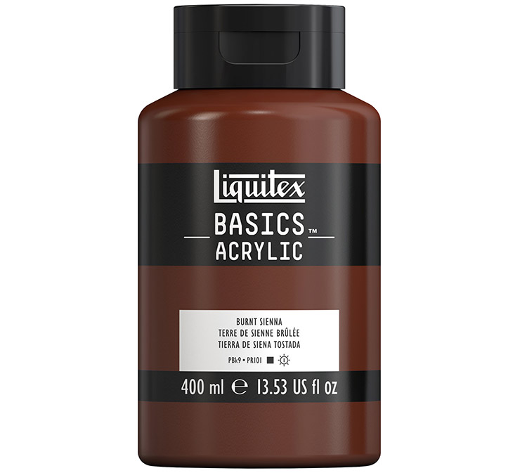 LX AKRYYLIVÄRI 400ML POLTETTU SIENNA
