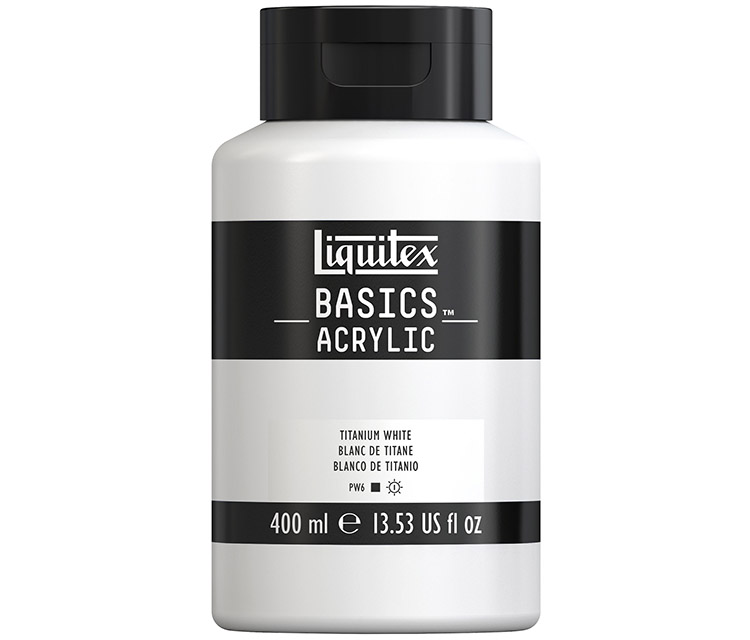 LX AKRYYLIVÄRI 400ML TITAANIVALKOINEN