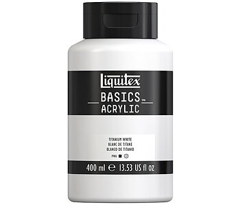 LX AKRYYLIVÄRI 400ML TITAANIVALKOINEN