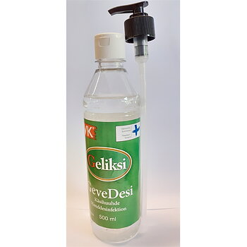 Käsidesi Gelaksi    GeveDesi 500 ml