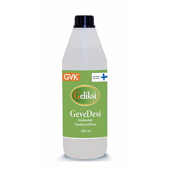 Käsidesi Gelaksi GeveDesi 500 ml täyttö