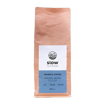 Kahvi Slow tummapaahto papu 1 kg