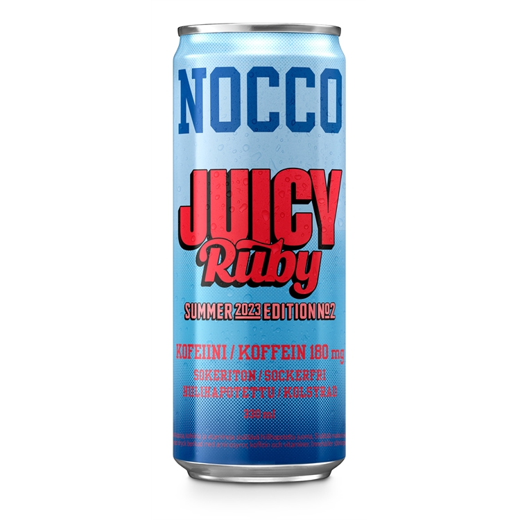Energiajuoma Nocco BCAA Juicy Ruby 0,33 - 2