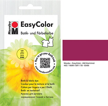 MARABU EASYCOLOR BATIIKKIVÄRI 25G PUN.