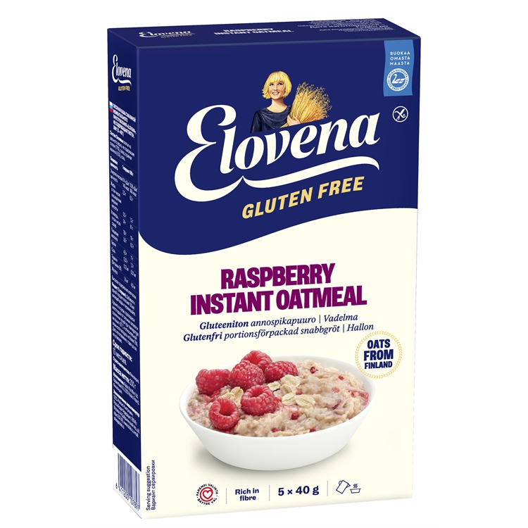Annospuuro Elovena gluteeniton vadelma - 2