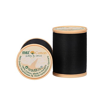 MEZ COTTON NO50 OMPELULANKA 1000M MUSTA