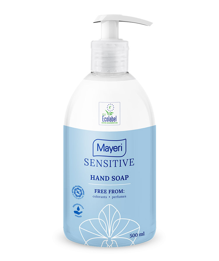 Nestesaippua Mayeri Sensitive 500ml - 2