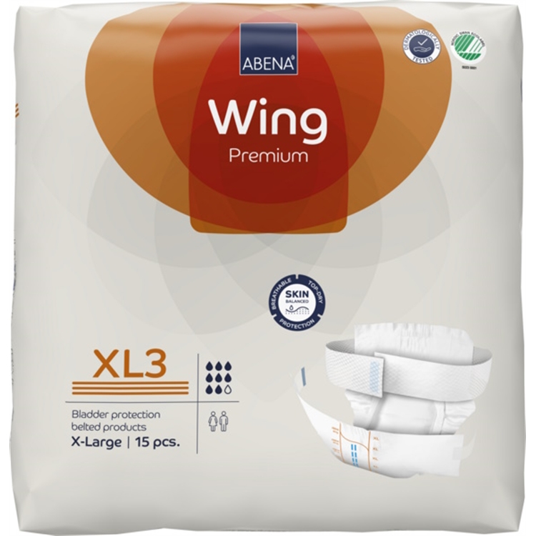 Vyövaippa Abena Wing XL3 Premium