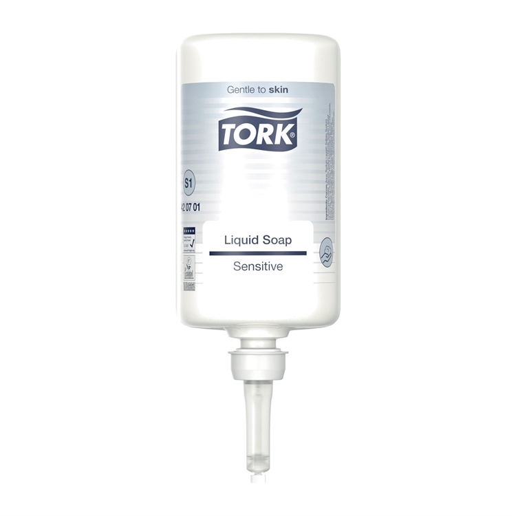 Nestesaippua Tork Sensitive/6 S1 420701