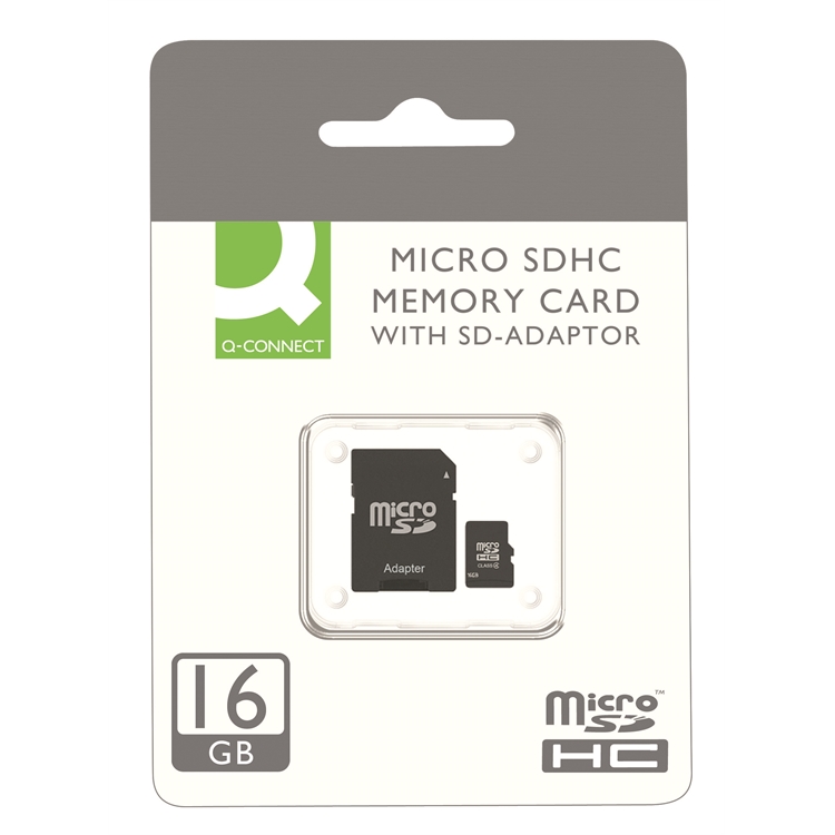 Muistikortti Q-Connect Micro SDHC 16 GB - 2