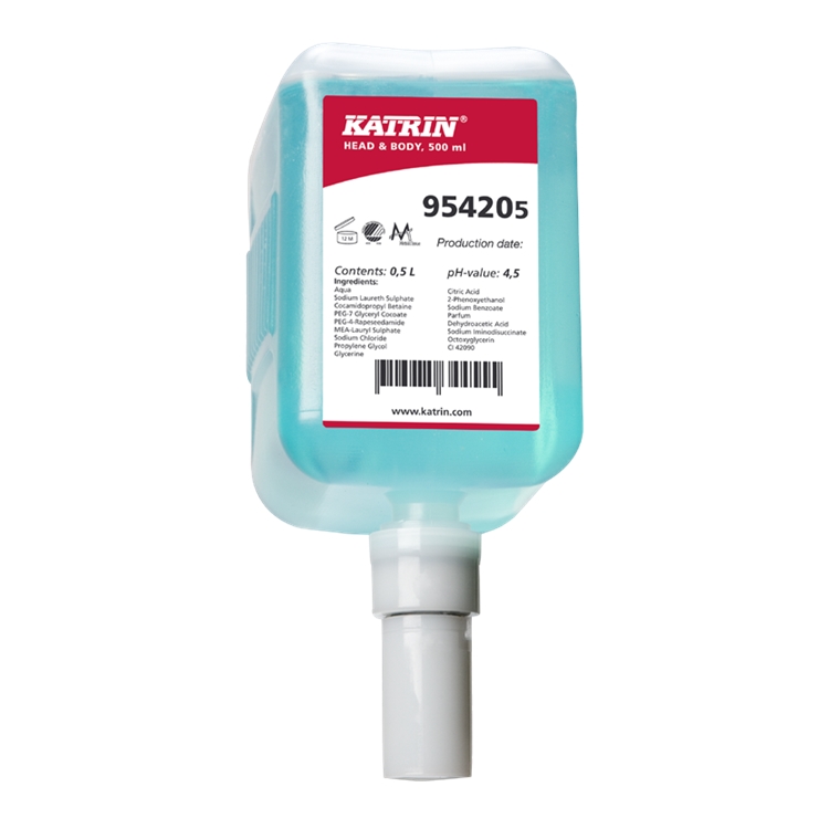 Suihkus.Katrin Head&Body 500ml 47543