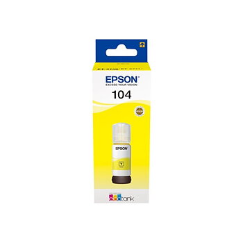 Inkjet Epson 104 ecotank keltainen 65ml