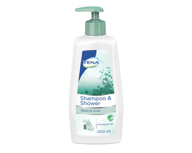 TENA SHAMPOO&SHOWER SUIHKUSHAMPOO 500ML