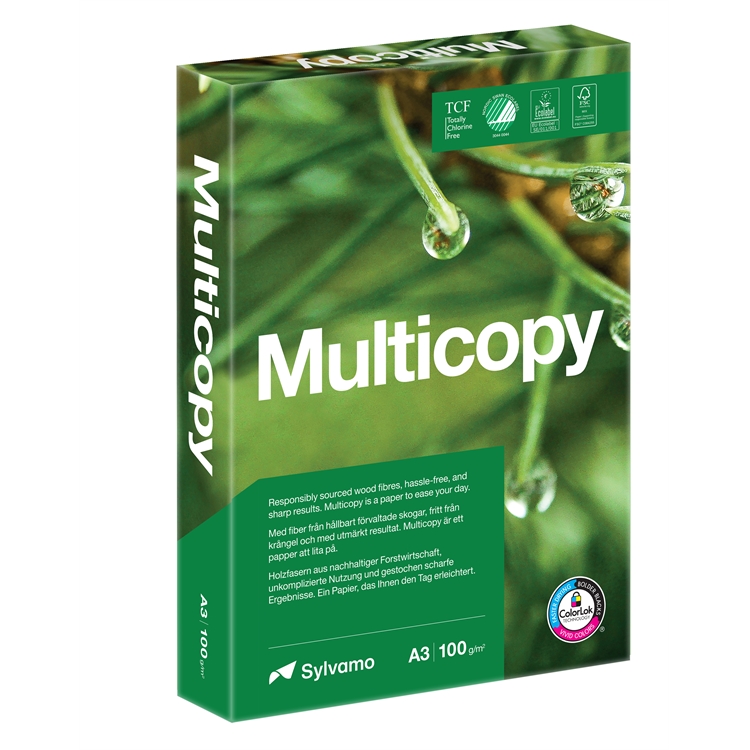 Kopiopaperi Multicopy A3 100g/500