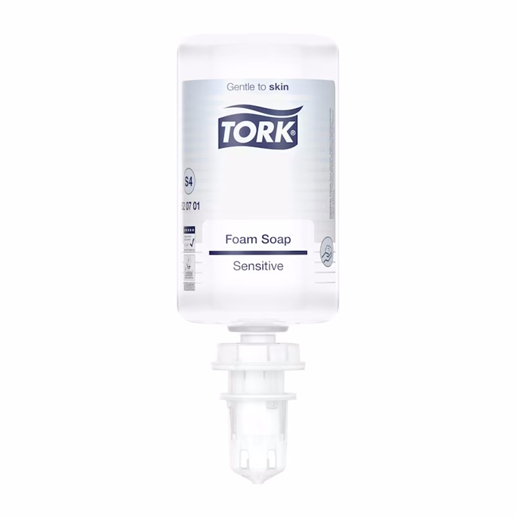 Vaahtosaippua Tork Sensitive/6 S4 520701