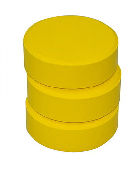 PEITEVÄRI JUMBO 57MM KELTAINEN /6