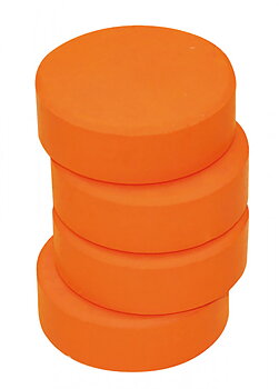 PEITEVÄRI JUMBO 57MM ORANSSI /6
