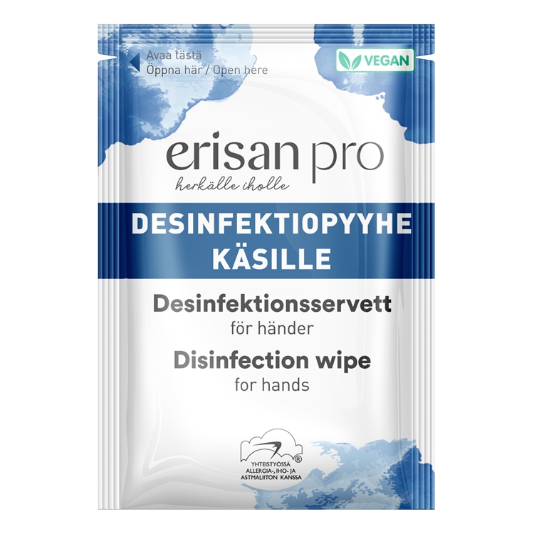 Desinfektioliina käsille Erisan/250kpl